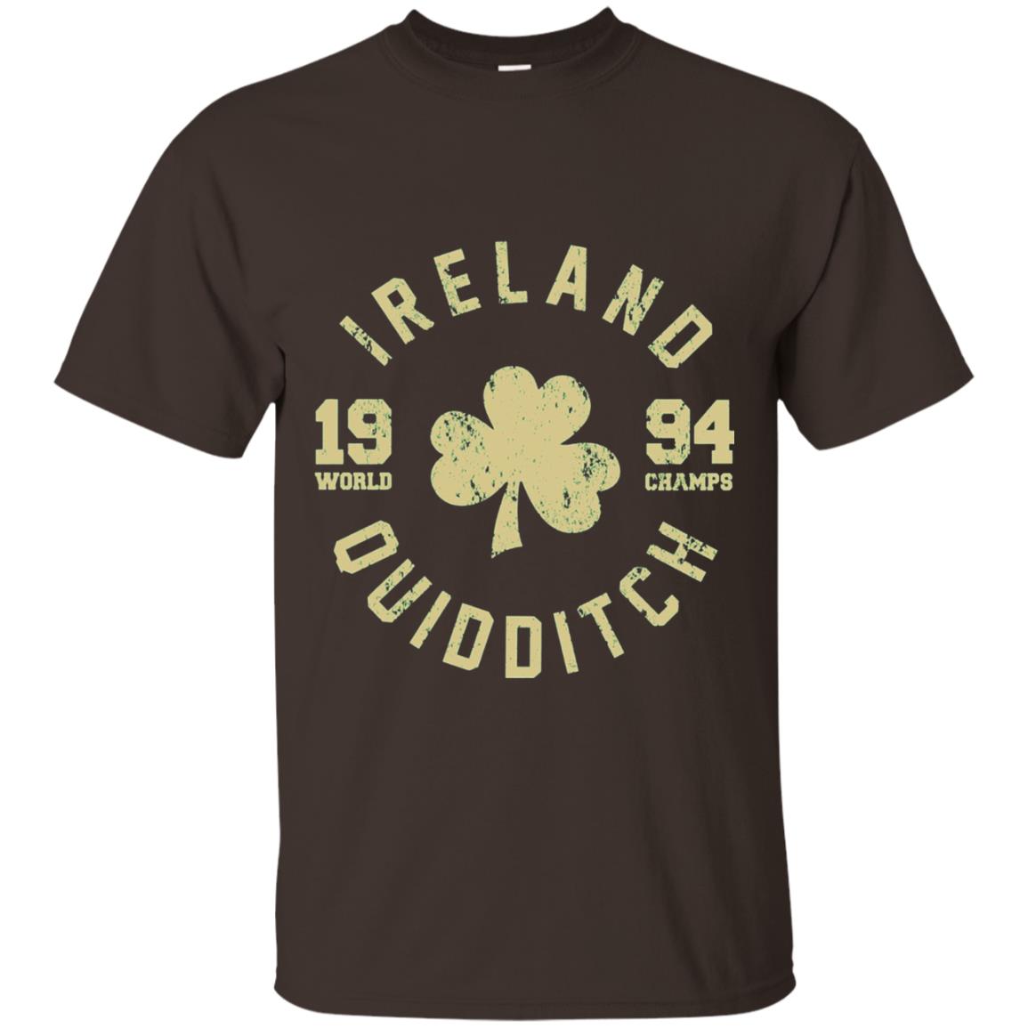 St. Patrick's Day Irish T-shirt Ireland Quidditch Dark Chocolate