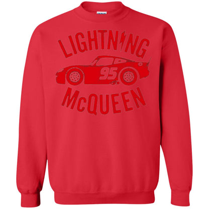 Pixar Cars Lightning 95 Mcqueen Vintage Graphic T-shirt Red
