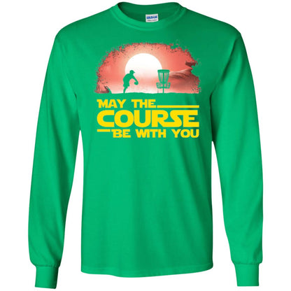 May The Course Be With You T-shirt Irish Green