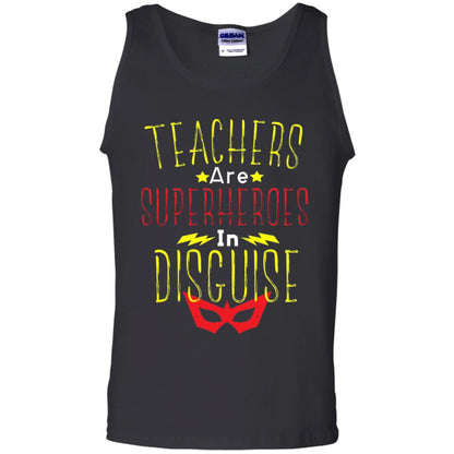 Teacher Super Hero In Disguise T-shirt Teacher Black