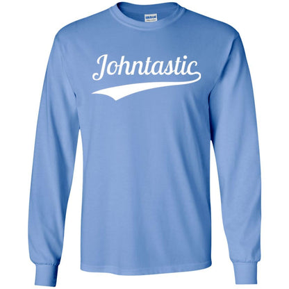 Funny John T-shirt Johntastic Carolina Blue
