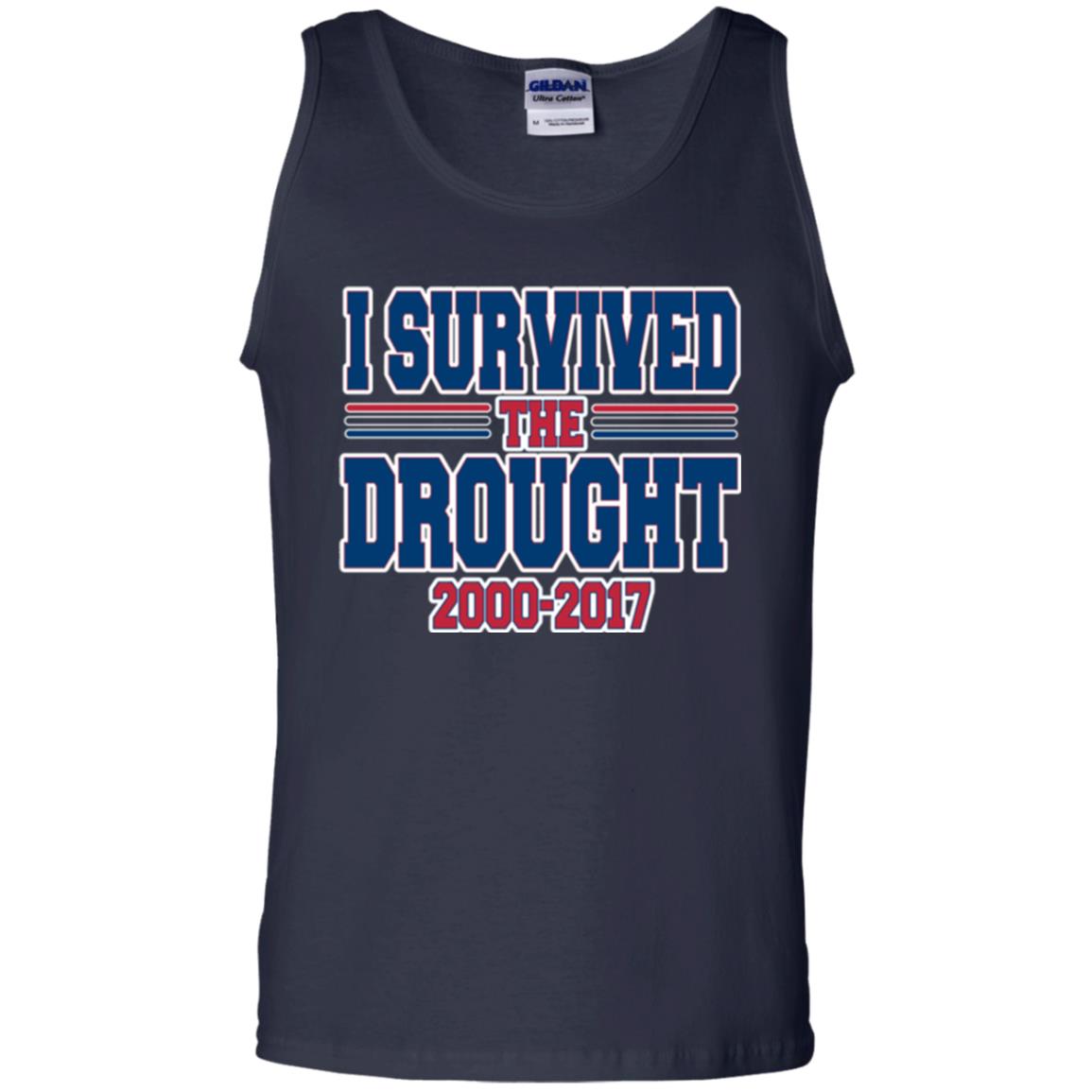 Buffalo Playoff T-shirt I Survived The Drought Navy