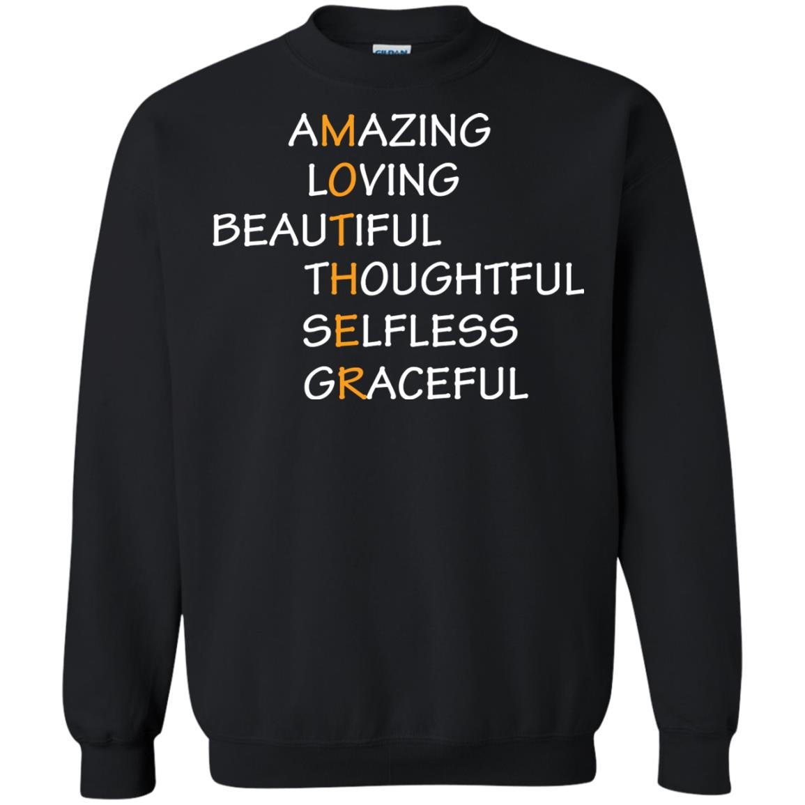 Amazing Loving Beautiful Thoughtful Selfless Graceful Mother Black