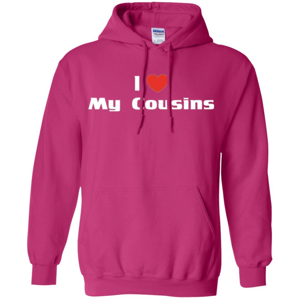 Family T-shirt I Love My Cousins Heliconia
