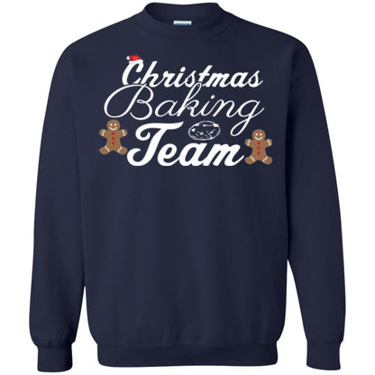 Baker T-shirt Christmas Baking Team Navy