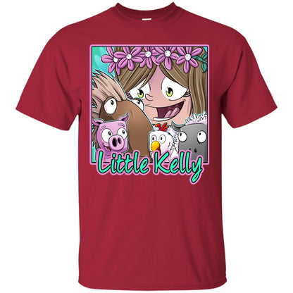 Little Kelly Minecraft Little Club Adventures Shirt Cardinal