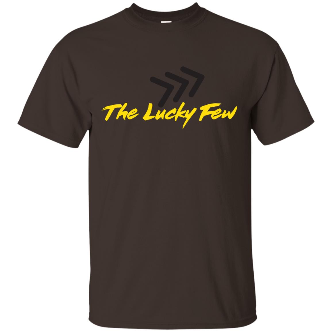 The Lucky Few 3 Arrow Support Down Syndrome Awareness T-shirt Dark Chocolate