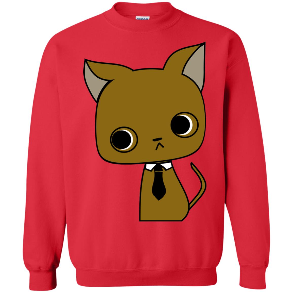 Funny Business Love Cat Shirt Red