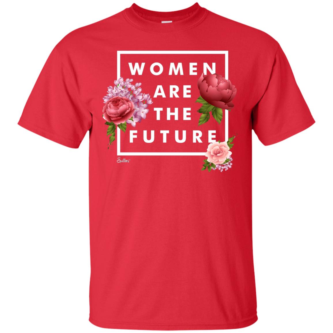 Women Are The Future T-shirt Red