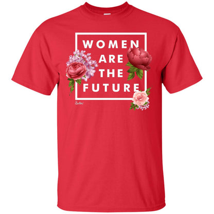 Women Are The Future T-shirt Red