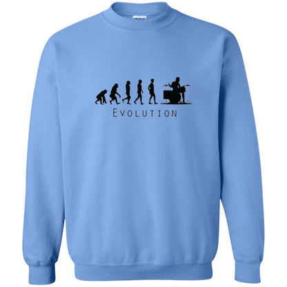 Drumming Lover T-shirt The Evolution Of The Drummer Carolina Blue