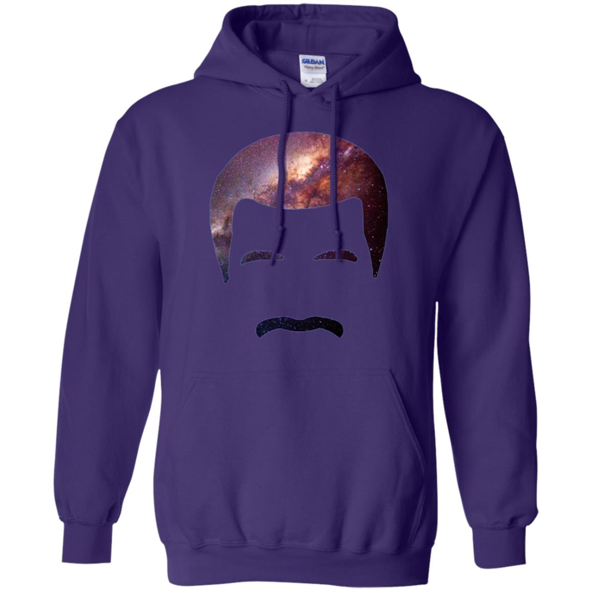 Neil Degrasse Tyson Galaxy T-shirt Purple