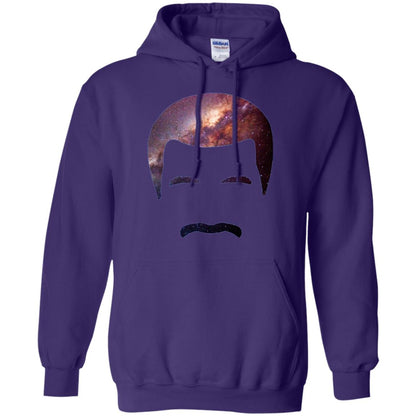 Neil Degrasse Tyson Galaxy T-shirt Purple