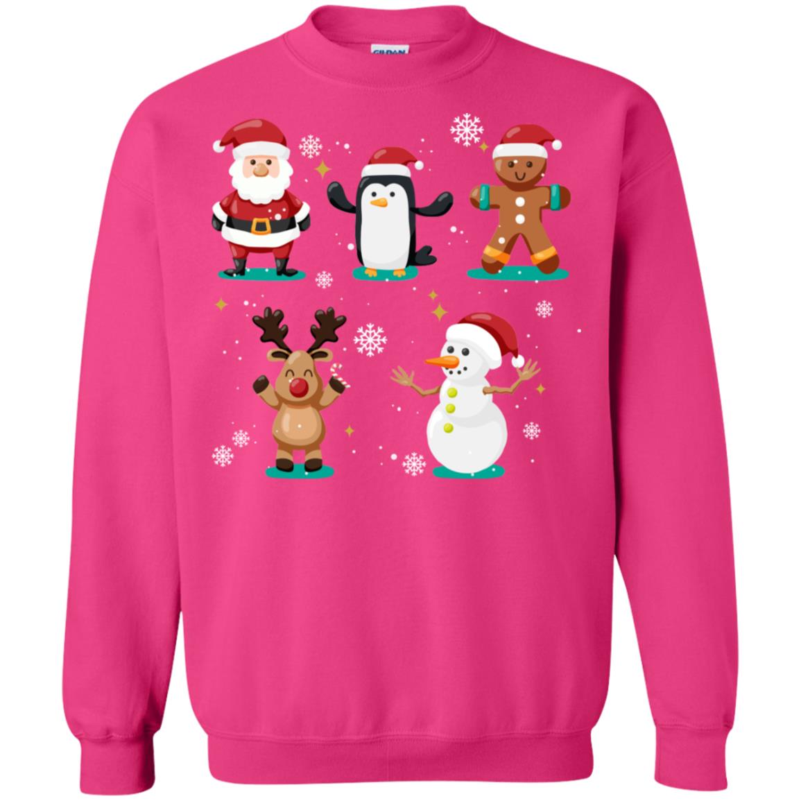 Christmas Character Ideas Gift Shirt Heliconia