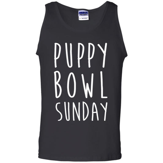 Football Dog Lover T-shirt Puppy Bowl Sunday T-shirt Black