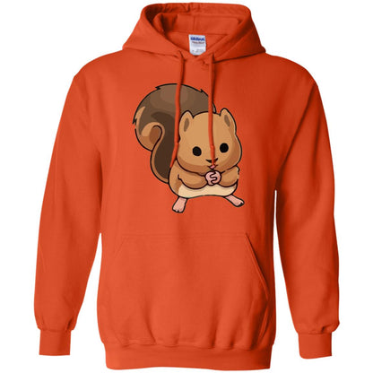Cute Squirrel Graphic T-shirt Orange