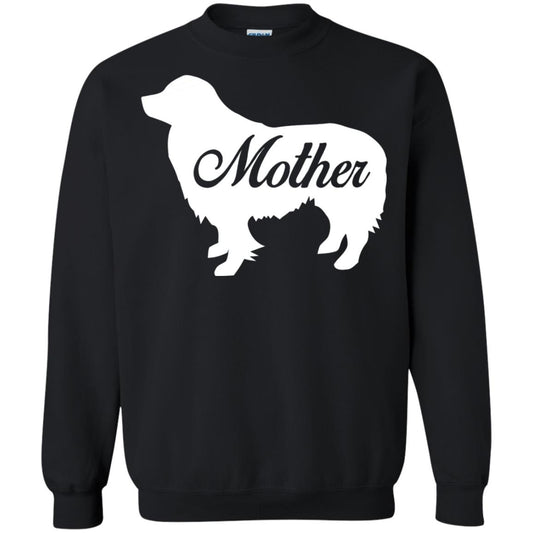 Border Collie Dog Mom T-shirt Black