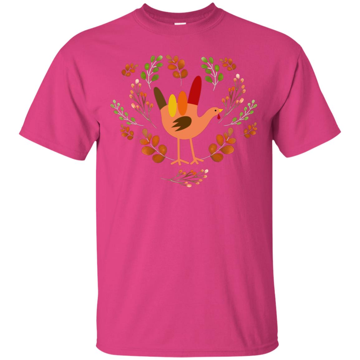 Rocknroll Sign Turkey Thanksgiving Gift Shirt For Mens Or Womens Heliconia