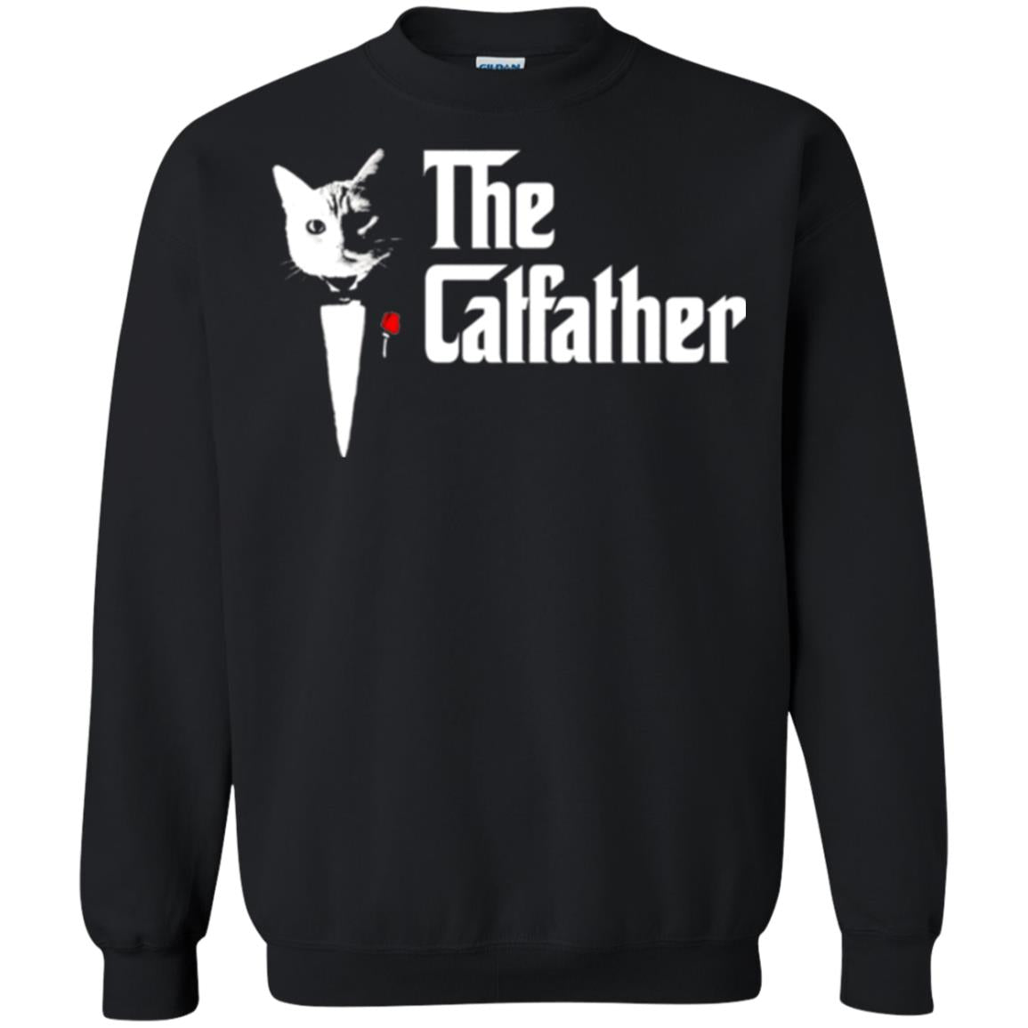 Daddy T-shirt The Catfather Black