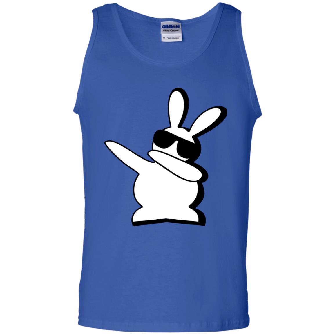 Dabbing Hip Hop Bunny Easter Dab Rabbit Dance T-shirt Royal