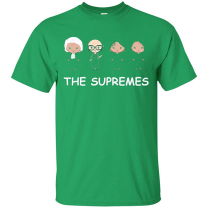 The Supremes Ruth Bader Ginsburg Music Fan T-shirt Irish Green