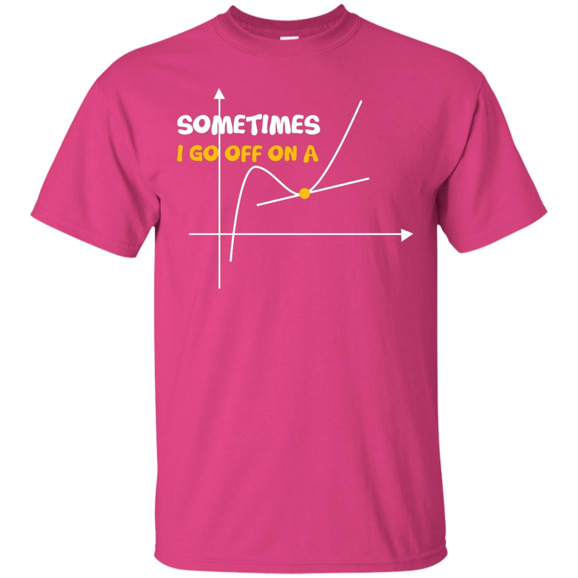 Sometimes I Go Off On A Tangent Funny Shirt For Teacher Heliconia