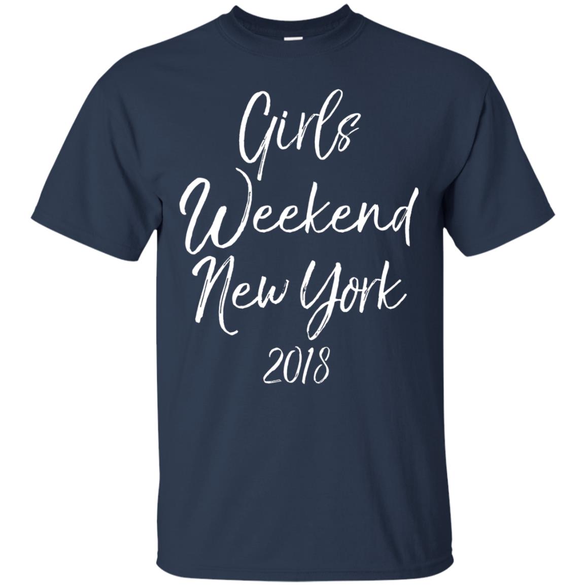 Girls Weekend New York 2018 T-shirt Navy