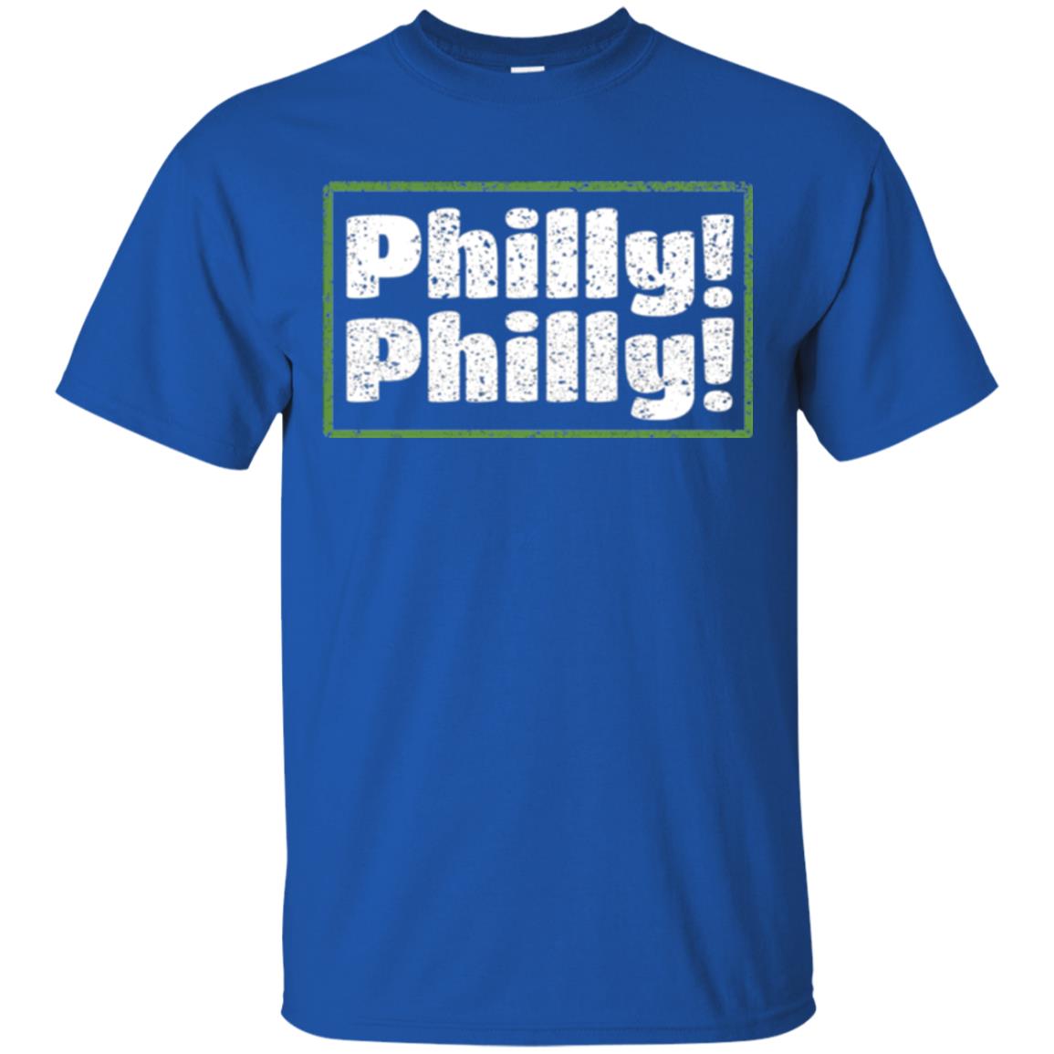 Philly! Philly! T-shirt Football Shirt Royal