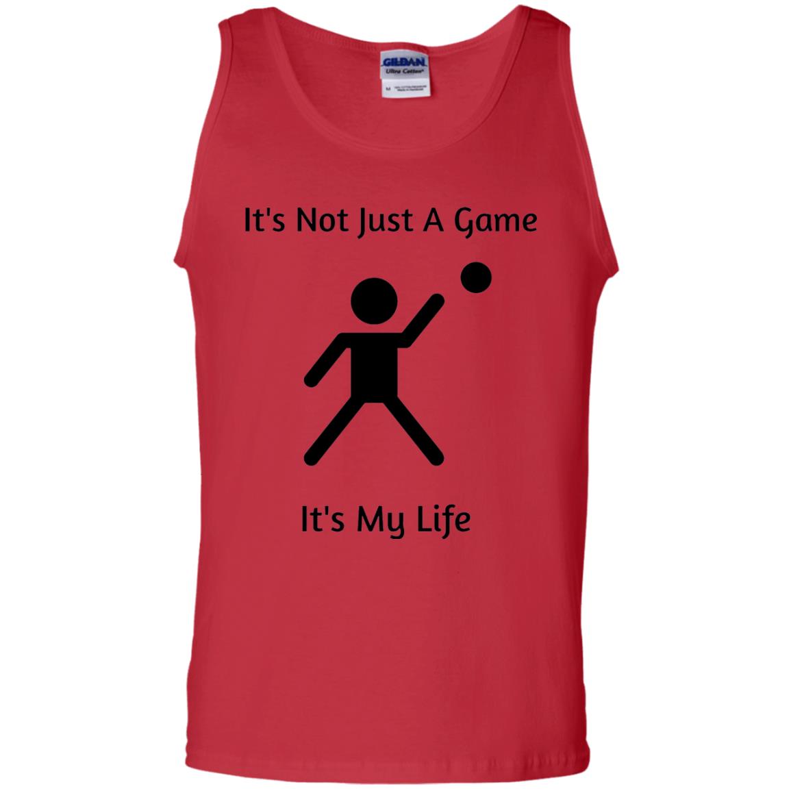 Basketball Shirt Its Not Just A Game Its My Life Red