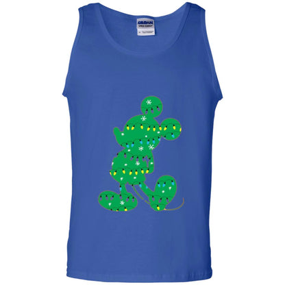 Disney Mickey Mouse Christmas Lights T-shirt Royal