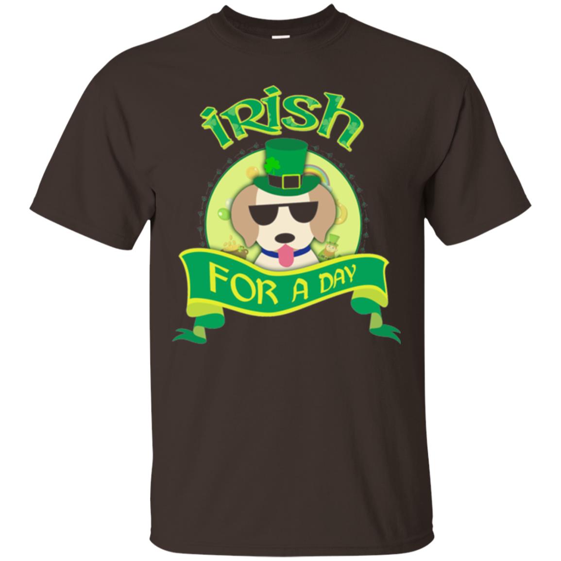 Saint Patrick_s Day 2018 T-shirt Amazing I_m Irish Labrador Dark Chocolate