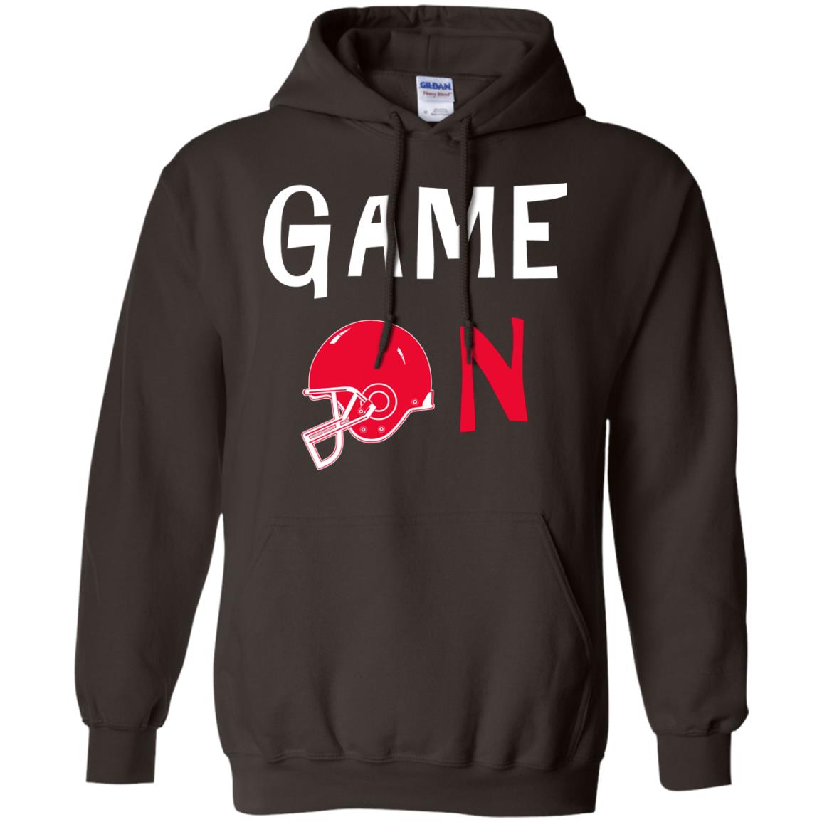 Football Lover T-shirt Game On Dark Chocolate