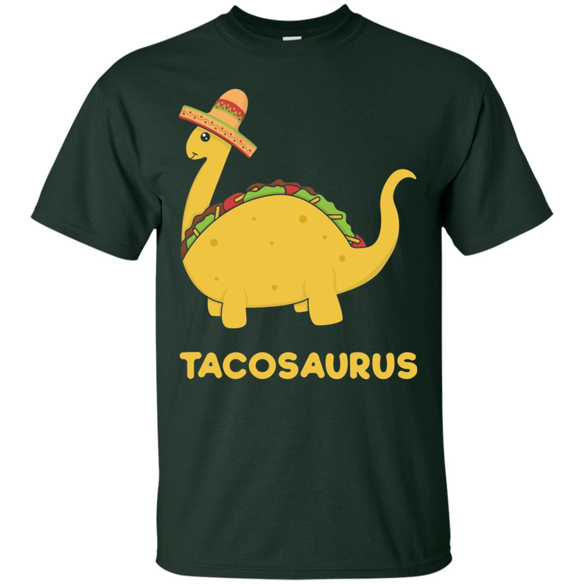 Cinco De Mayo Tacosaurus Taco Dinosaur Lover Shirt Forest
