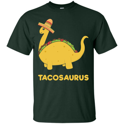 Cinco De Mayo Tacosaurus Taco Dinosaur Lover Shirt Forest