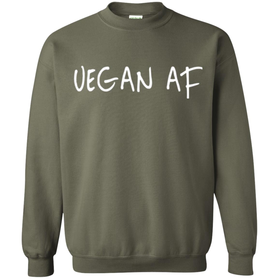 Funny Vegan Af T-shirt Military Green