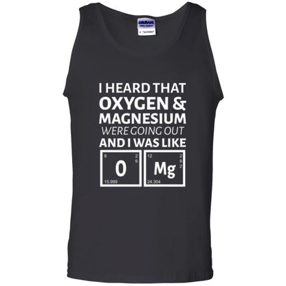 Science T-shirt I Heard That Oxygen And Magnesium Were Going Out Black