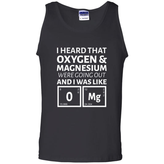 Science T-shirt I Heard That Oxygen And Magnesium Were Going Out Black