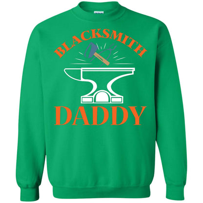 Blacksmith Daddy Happy Father's Day Shirt Irish Green