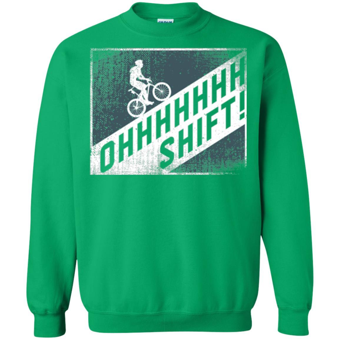 Cyclist T-shirt Oh Shift Irish Green