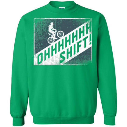 Cyclist T-shirt Oh Shift Irish Green