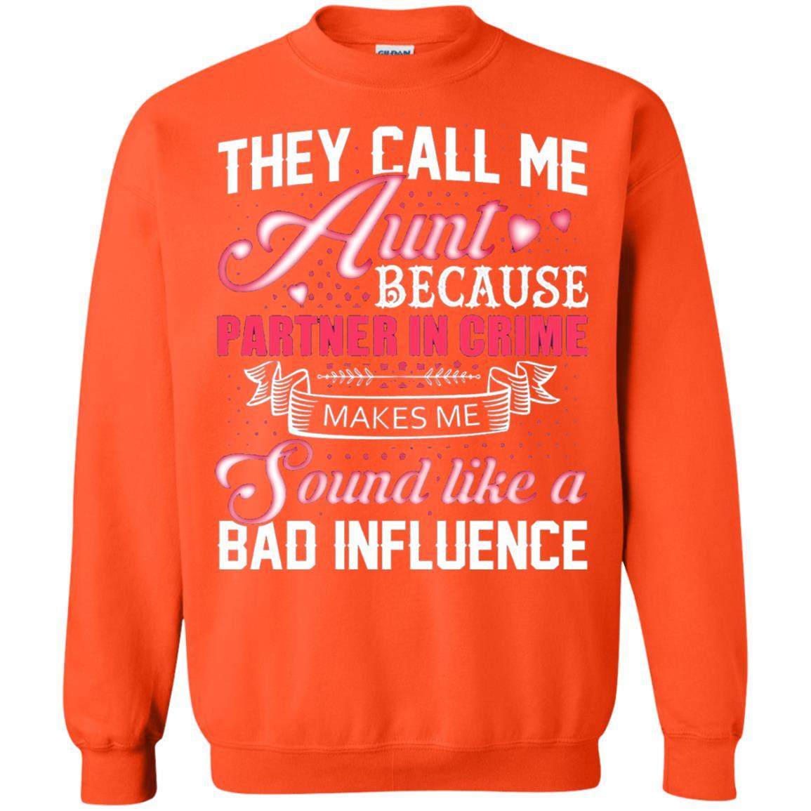 Aunt T-shirt They Call Me Aunt Orange