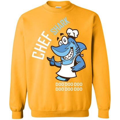 Chef Shark Doo Doo Doo Shirt For Cooker Gold
