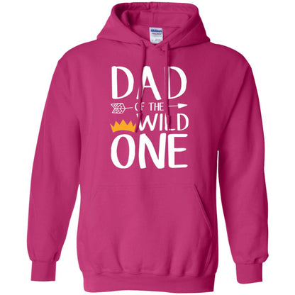 Dad Of The Wild One Daddy T-shirt Heliconia