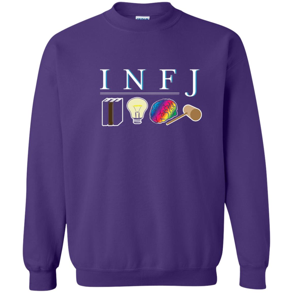 Infj Personality T-shirt Purple