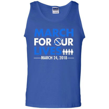 March For Our Lives March 24 2018 Gun Control T-shirt Royal