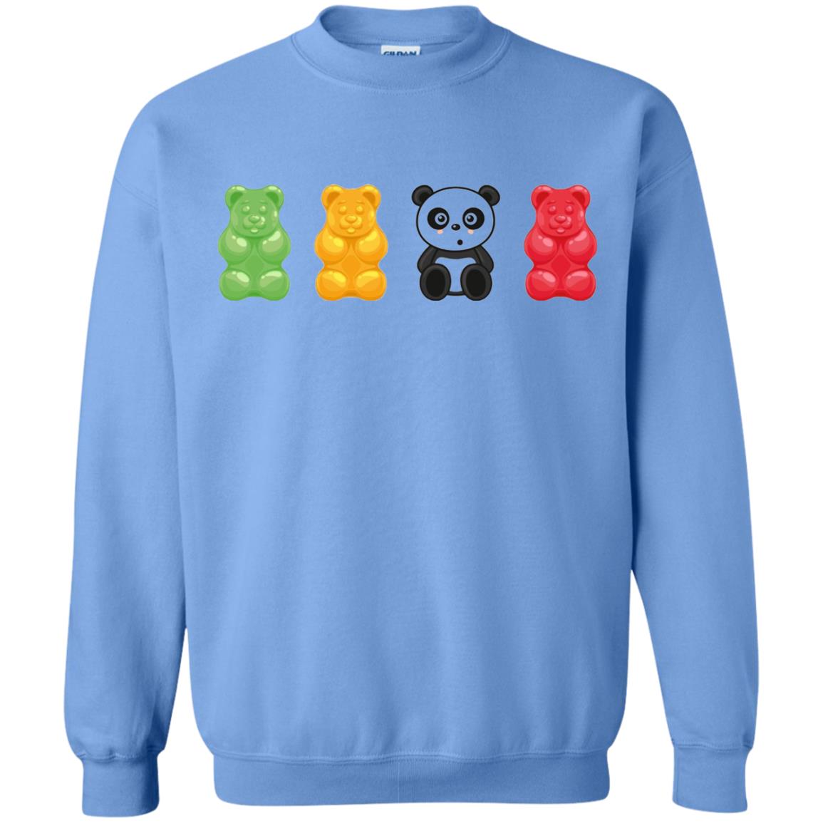 Bear Lover T-shirt Cute Panda Candy Bear Carolina Blue