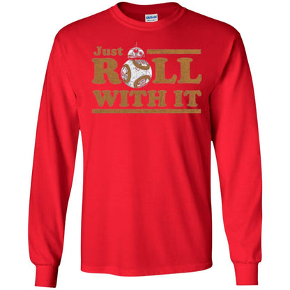 Movie T-Shirt Just Roll With You Red
