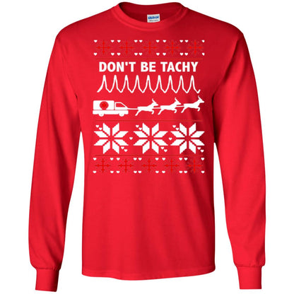 Cardiac Nurse T-shirt Don_t Be Tachy Red