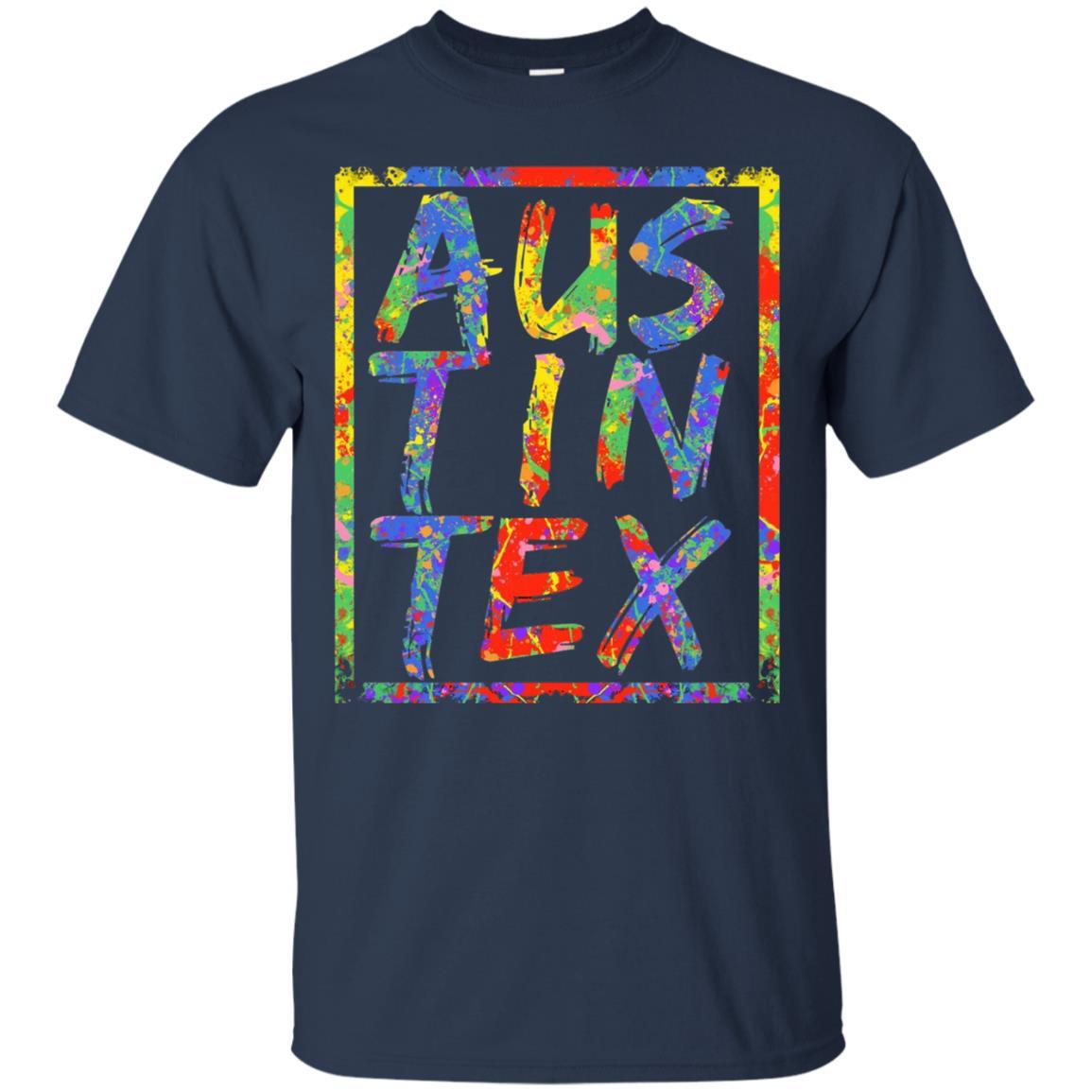 Austin Texas T-shirt Navy