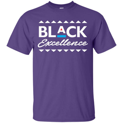 Black Excellence T-shirt Celebrating Black Pride Purple